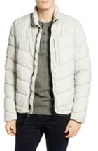 Men's Woolrich Water Repellent Down Jacket - Grey