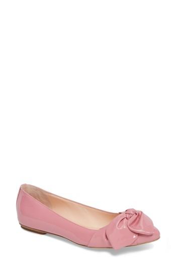Women's Kate Spade New York Nancy Bow Flat M - Pink
