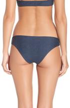 Women's L Space 'sandy' Seamless Bikini Bottoms - Blue
