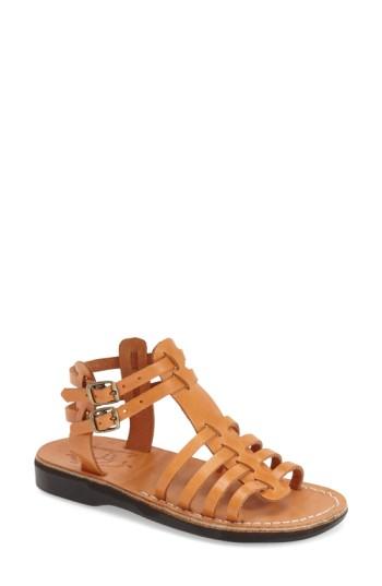 Women's Jerusalem Sandals 'leah' Sandal Us / 41eu - Brown