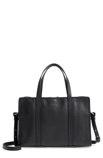 Steven Alan Large Simone Calfskin Leather Satchel - Black