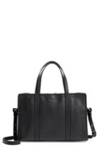 Steven Alan Large Simone Calfskin Leather Satchel - Black