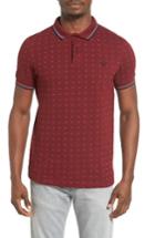 Men's Fred Perry Square Dot Pique Polo