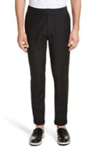 Men's Ps Paul Smith Drawstring Wool Trousers - Black