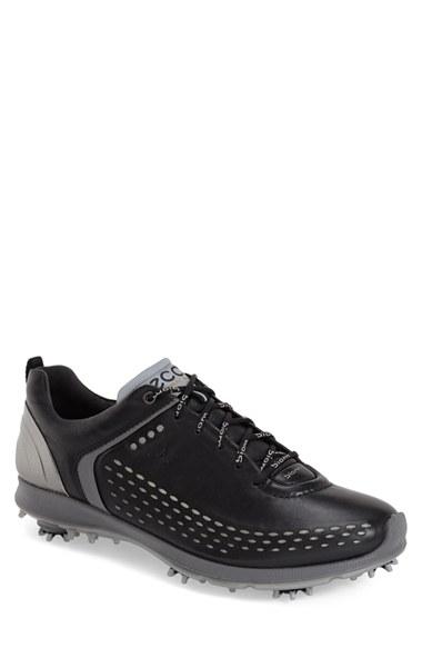 Men's Ecco 'biom' Hydromax Waterproof Golf Shoe -11.5us / 45eu - Black