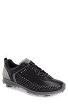 Men's Ecco 'biom' Hydromax Waterproof Golf Shoe -11.5us / 45eu - Black