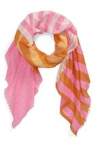Women's Madewell Fes Stripe Scarf, Size - Ivory