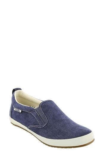 Women's Taos Dandy Slip-on Sneaker M - Blue