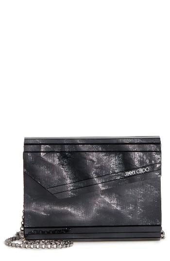Jimmy Choo 'candy' Clutch - Black