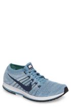 Men's Nike Zoom Flyknit Streak Running Shoe .5 M - Blue