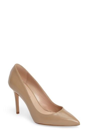 Women's Charles By Charles David Genesis Pointy Toe Pump M - Beige