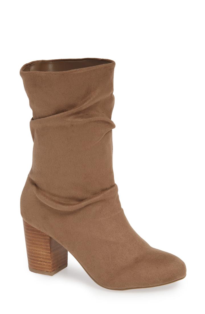 Women's Mia Steffani Slouchy Pull-on Bootie .5 M - Brown