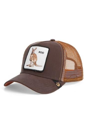 Men's Goorin Brothers Kangaroo Trucker Hat - Brown