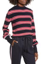 Women's The Fifth Label Defense Stripe Sweater, Size - Blue