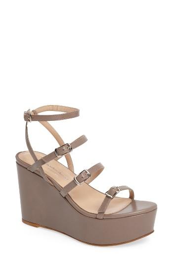 Women's Charles David Penelope Wedge Sandal M - White