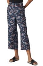 Women's Whistles Pitti Silk Crop Pants Us / 8 Uk - Blue