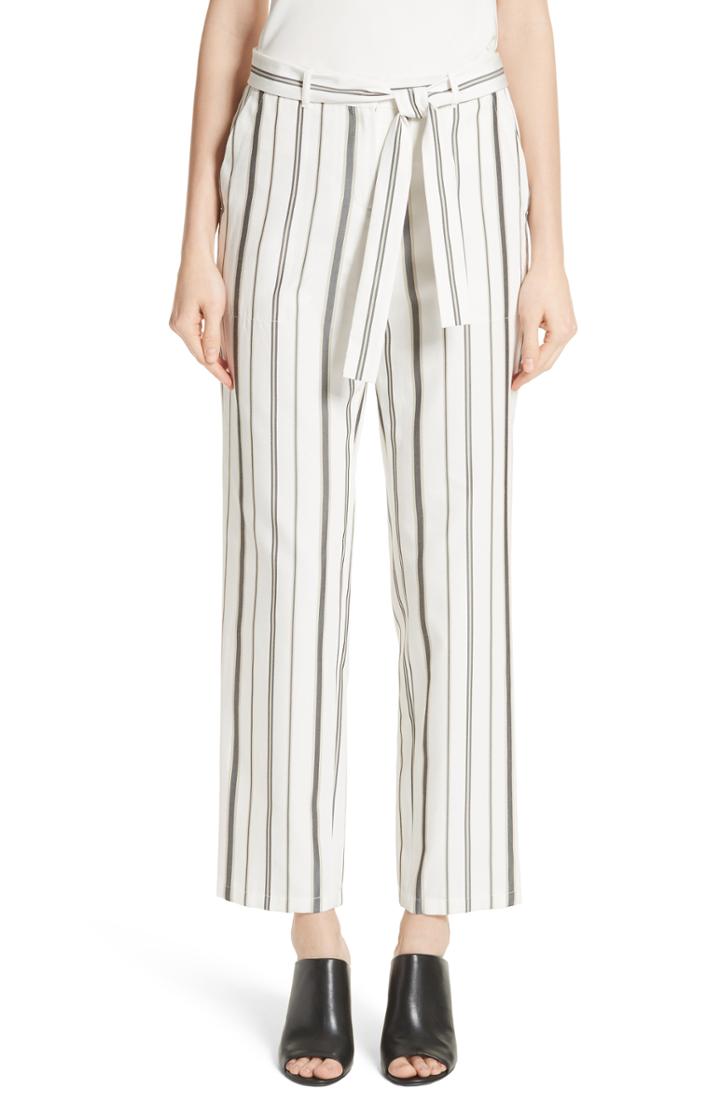 Women's Lafayette 148 New York Fulton Gallant Stripe Pants