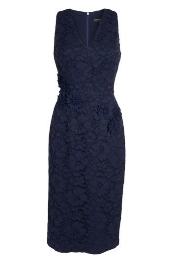 Women's Maggy London Floral Lace Midi Dress - Blue