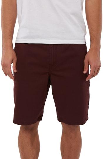 Men's O'neill Jay Chino Shorts - Red