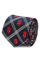 Men's Cufflinks, Inc. Spider-man Silk Tie, Size - Blue