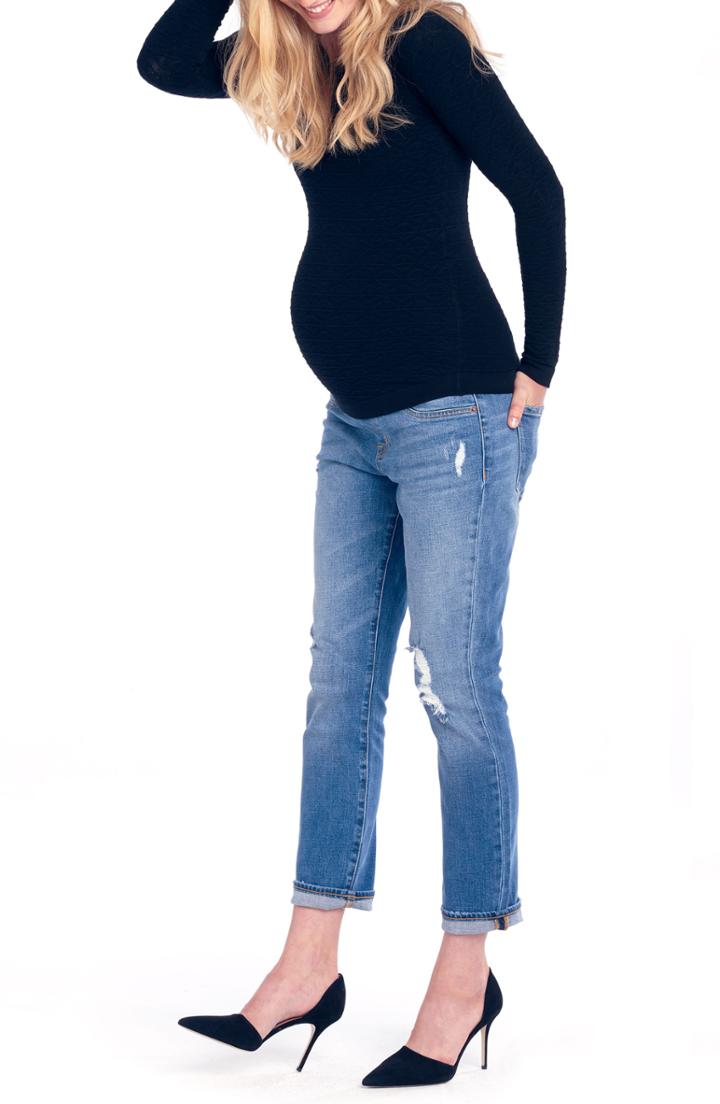 Women's Ingrid & Isabel Mia Maternity Boyfriend Jeans