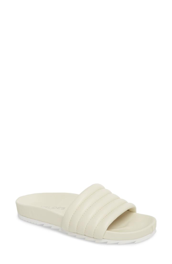 Women's Jslides Eppie Slide Sandal .5 M - White
