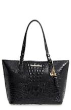 Brahmin 'medium Asher' Leather Tote - Black