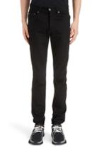 Men's Givenchy Side Stripe Skinny Jeans - Black
