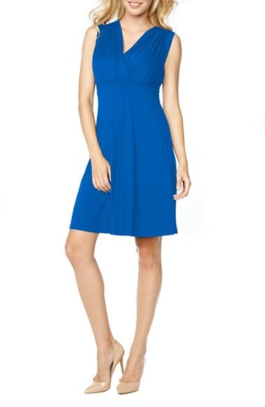 Women's Maternal America Tummy Tuck Sleeveless Maternity/nursing Dress