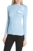 Women's Ted Baker London Bow Detail Ribbed Sweater