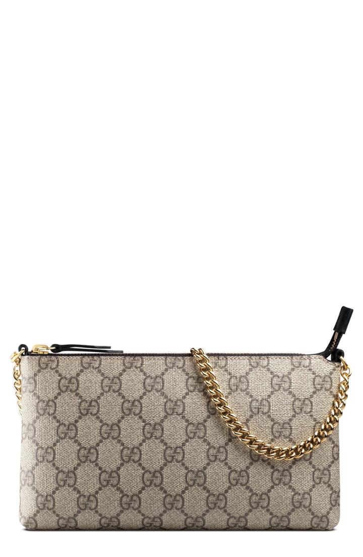 Women's Gucci Small Gg Supreme Canvas Wallet -