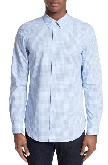 Men's Paul Smith Trim Fit Gingham Sport Shirt