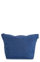 Baggu Large Carry All Nylon Pouch, Size - Indigo
