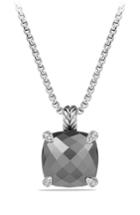 Women's David Yurman 'chatelaine' Pendant Necklace With Semiprecious Stone And Diamonds