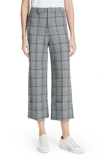 Women's Sea Bacall Cuff Crop Wide Leg Pants - Grey