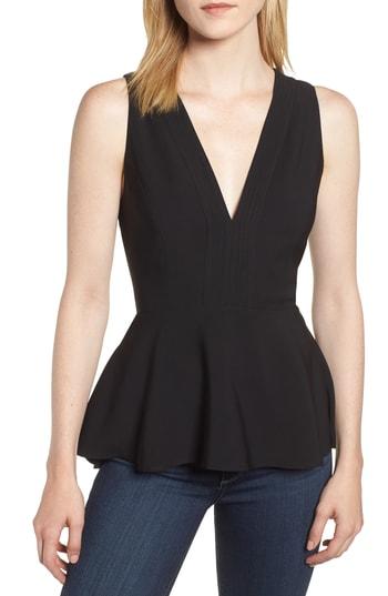 Women's Chelsea28 Back Zip Peplum Top