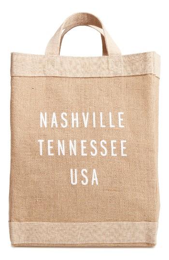 Apolis Nashville Simple Market Bag - Brown