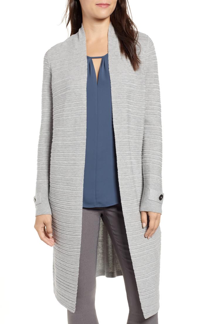 Women's Nic+zoe Dawn To Dusk Cardigan - Grey