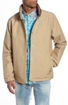 Men's Herschel Supply Co. Hooded Coach's Jacket, Size - Beige