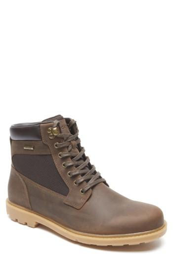 Men's Rockport 'rugged Bucks High' Waterproof Boot M - Brown