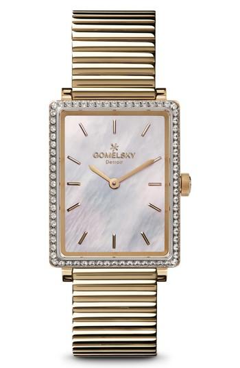 Women's Gomelsky The Shirley Fromer Diamond Bracelet Watch, 32mm X 25mm