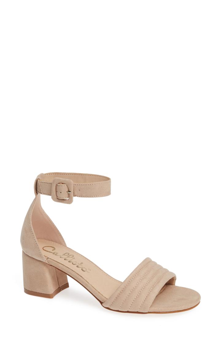 Women's Callisto Puffye Ankle Strap Sandal M - Pink