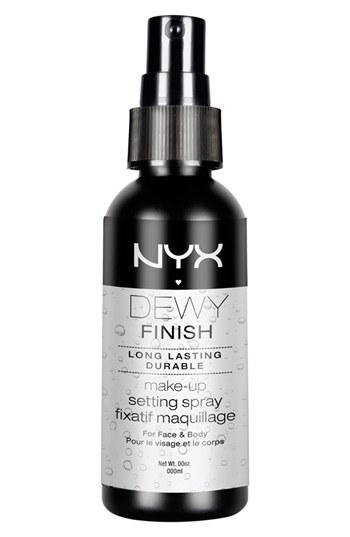 Nyx 'dewy Finish' Makeup Setting Spray
