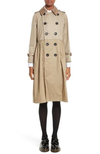 Women's Tricot Comme Des Garcons Reversible Trench Coat