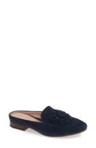 Women's Taryn Rose Blythe Rose Detail Mule M - Blue