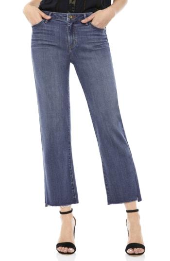 Women's Sam Edelman The Chelsea Crop Wide Leg Jeans - Blue