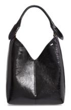 Anya Hindmarch Build A Bag Small Patent Leather Base Bag - Black