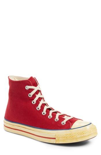 Men's Converse Chuck Taylor All Star 70 High Top Sneaker .5 M - Red