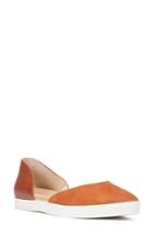 Women's Dr. Scholl's Vienna Ii D'orsay Flat M - Brown