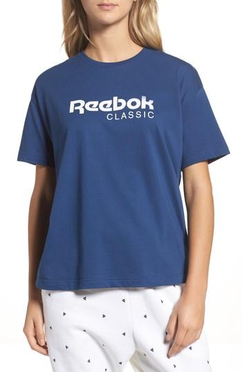 Women's Reebok Elevated Tee - Blue